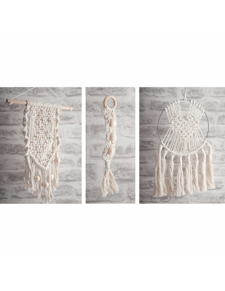 Kit de inicio de accesorios para macramé
