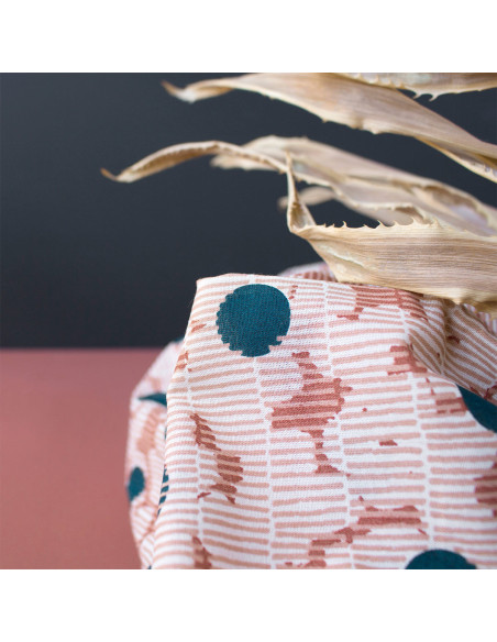 Tejido gasa de algodón Mirage Forest - Atelier Brunette