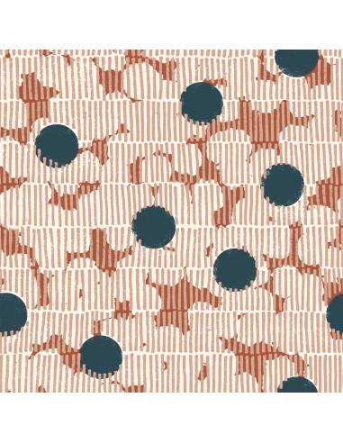 Tejido gasa de algodón Mirage Forest - Atelier Brunette