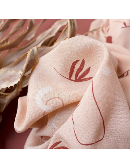 Tejido viscosa Sandstorm Blush - Atelier Brunette