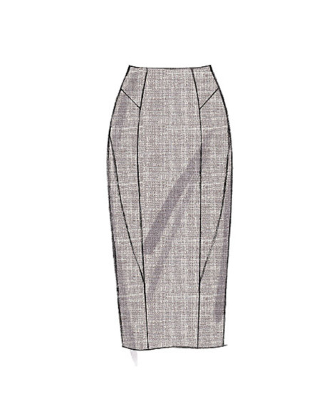 Patrón de falda - Vogue 8750