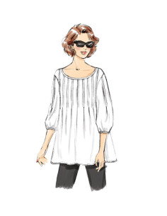 Patrón de blusa - Butterick 6024