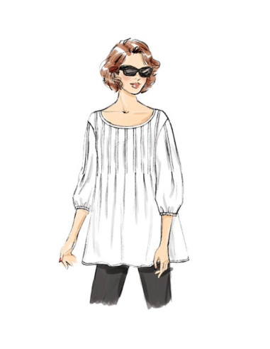 Patrón de blusa - Butterick 6024