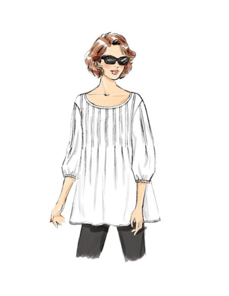 Patrón de blusa - Butterick 6024