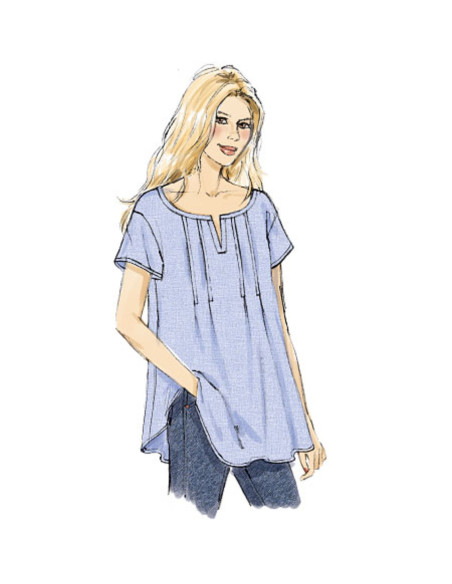Patrón de blusa - Butterick 6024