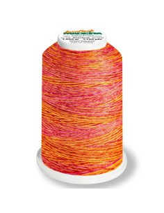 Cono de hilo de espuma Madeira Aeroflock Multicolor 1000 m