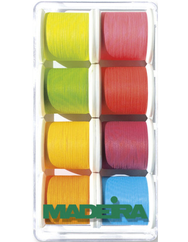Mini caja de hilos para bordar Frosted Matt Madeira
