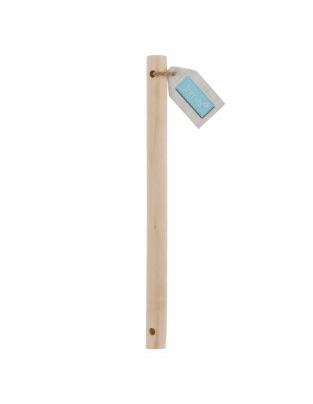 Palo de madera para macramé - 20 cm x 15 mm