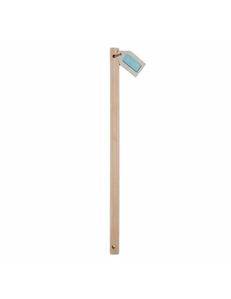 Palo de madera para macramé - 30 cm x 15 mm