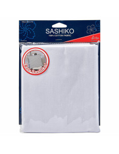 Tela sashiko - Blanco