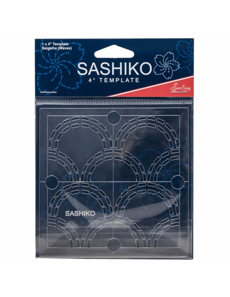 Plantilla para sashiko - Olas