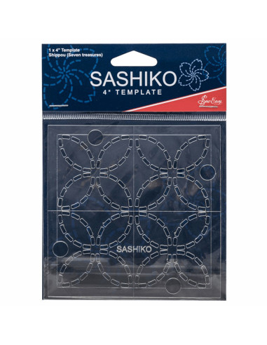 Plantilla para sashiko - Siete tesoros