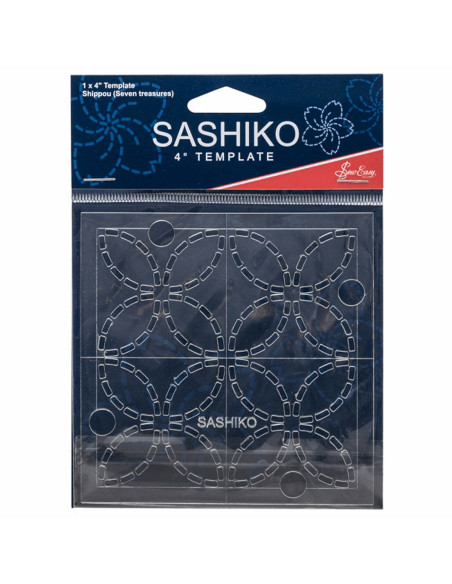 Plantilla para sashiko - Siete tesoros