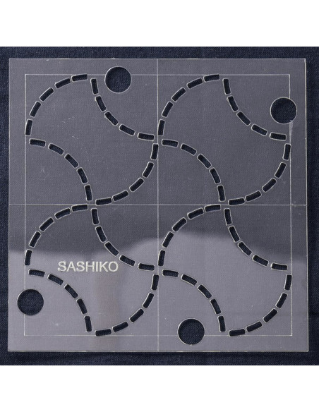 Plantilla para sashiko - Fondou
