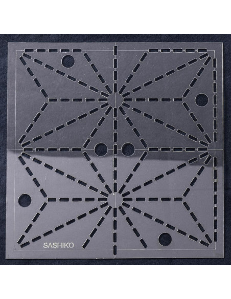 Plantilla para sashiko - Asa No Ha