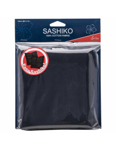 Tela sashiko - Azul marino oscuro