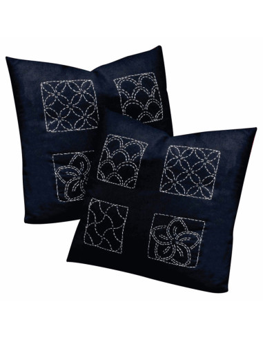 Tela sashiko - Azul marino oscuro