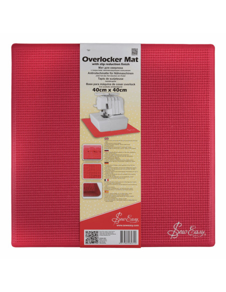 Alfombrilla antideslizante para máquinas overlock