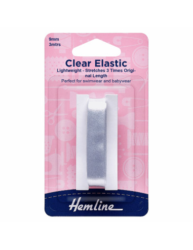 Elástico transparente para traje de baño