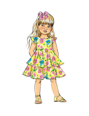 Patrón de vestido - Butterick 6013