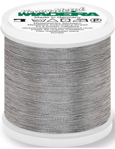 Fil à broder Madeira Metallic Heavy Metal 200 m
