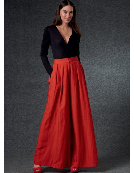 Patrón de pantalón - Vogue 1772