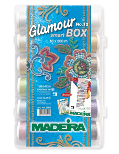 Maletín de hilos para bordar SmartBox Glamour Madeira