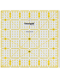 Regla de patchwork Omnigrid 6 x 6 pulgadas