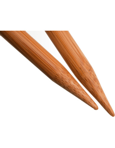 Agujas circulares fijas de bambú ChiaoGoo