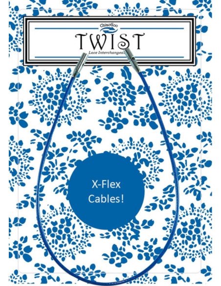 Cable Twist X-Flex para agujas intercambiables ChiaoGoo