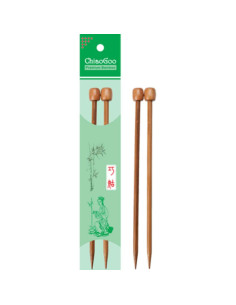 Agujas de tejer de bambú Chiaogoo
