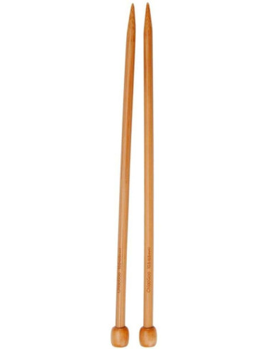 Agujas de tejer de bambú Chiaogoo