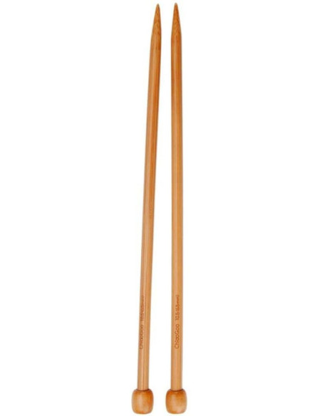 Agujas de tejer de bambú Chiaogoo