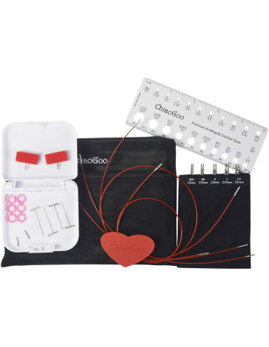 Estuche de agujas circulares para tejer Twist Mini ChiaoGoo