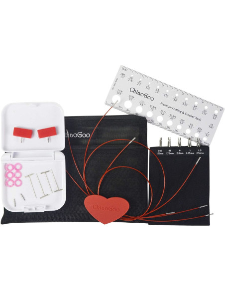 Estuche de agujas circulares para tejer Twist Mini ChiaoGoo