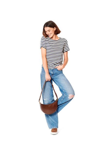 Patrón de camiseta y blusa - Burda 6059