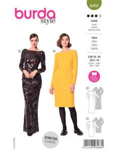 Patrón de vestido - Burda 6068