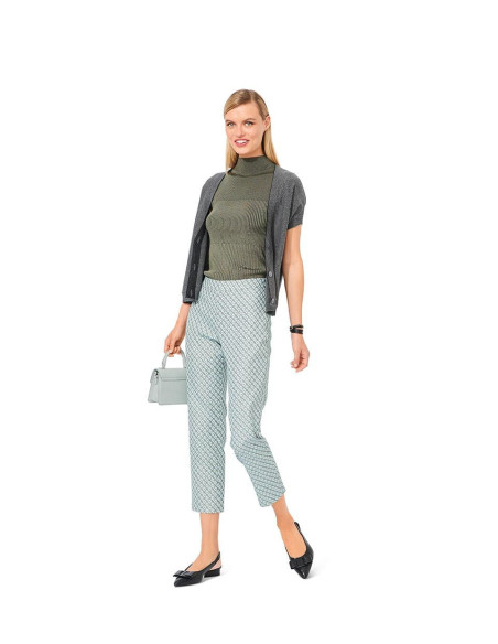 Patrón de pantalón - Burda 6072