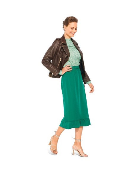 Patrón de falda - Burda 6073