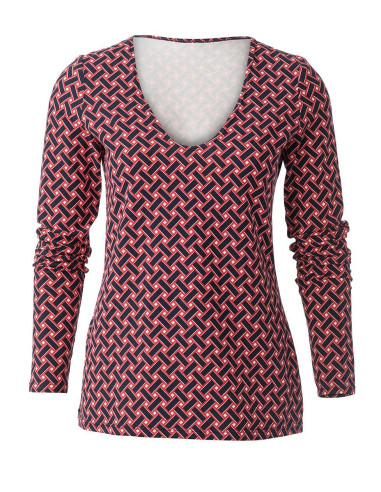 Patrón de camiseta y vestido - Burda 6075