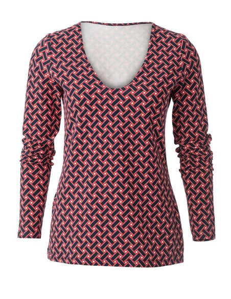 Patrón de camiseta y vestido - Burda 6075