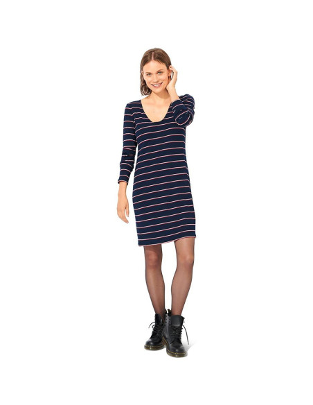 Patrón de camiseta y vestido - Burda 6075