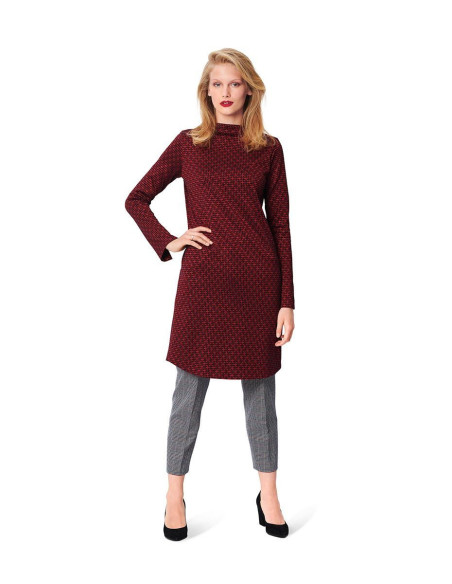 Patrón de vestido y camiseta - Burda 6080