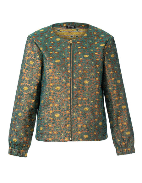 Patrón de chaqueta y abrigo - Burda 6088