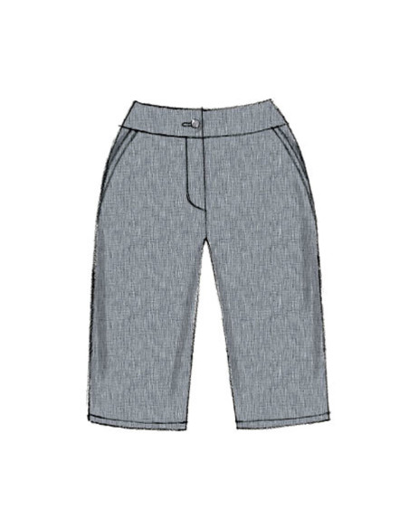 Patrón de pantalones cortos - Vogue 9008