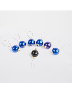 Juego de 7 marcadores de puntos KnitPro - Bluebell