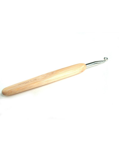 Gancho de metal con mango de bambú ergonómico Chiaogoo