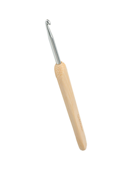 Gancho de metal con mango de bambú ergonómico Chiaogoo