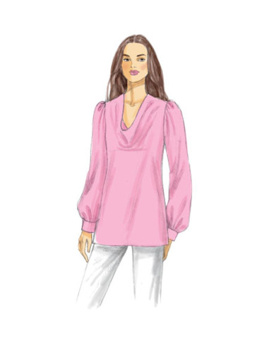 Patrón de alta costura - Vogue 9006
