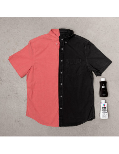 Kit de tinte para telas back to black Rit